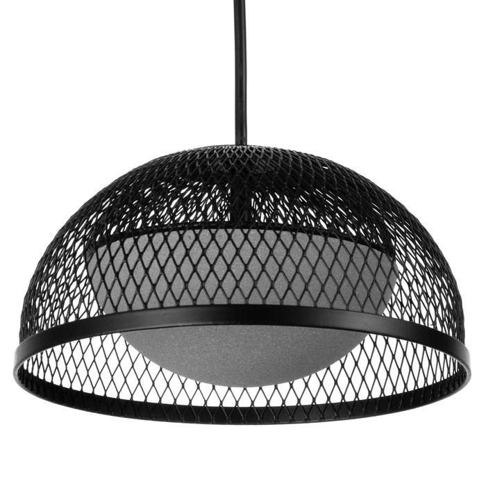Светильник "Истан" LED черно-серый 19,5х19,5х18-118 см