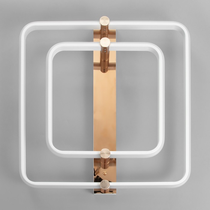 Светильник "Сонлан" LED 120Вт золото 60х60х12 см