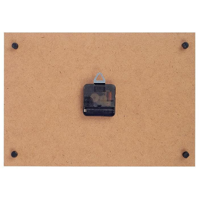 Часы настенные прямоугольные "Корзина с ромашками", 25х35 см