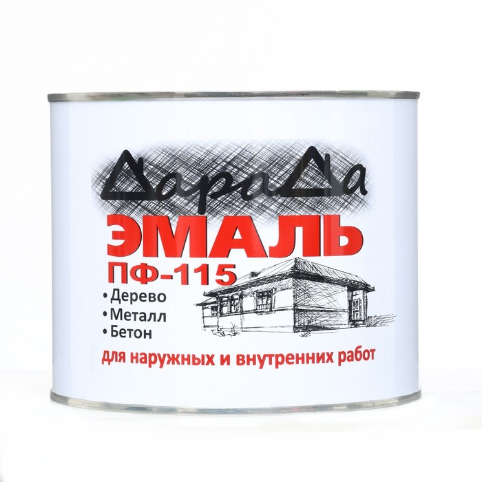 

Эмаль (Дарада) ПФ-115 (ГОСТ) коричневая 1,8 кг