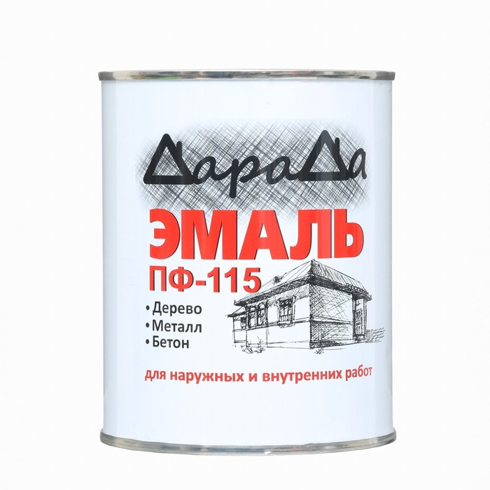 

Эмаль (Дарада) ПФ-115 (ГОСТ) серая 0,8 кг