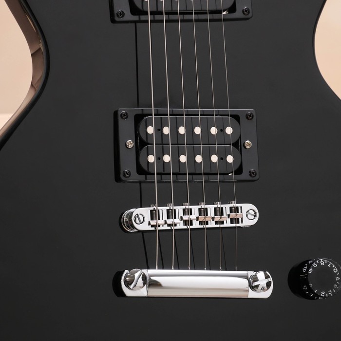 фото Электрогитара terris tlp-039 bk les paul, hh, 2v2t, цвет черный