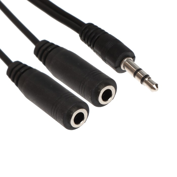 Разветвитель аудио ExeGate EX-CCA-417-0.2,Jack 3.5мм(m)-Jack 2x3.5мм(f) стерео+микрофон,0.2м кабель разветвитель аудио exegate ex cca 415 0 3 ex284946rus 3 5mm jack m 2x3 5mm jack f 0 3м