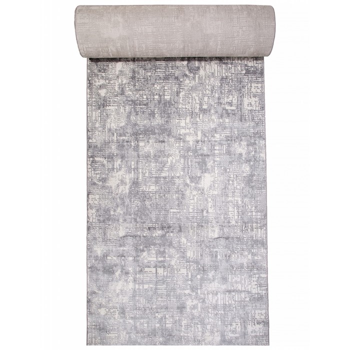 

Ковровая дорожка Tornado f050, размер 120x2500 см, цвет gray