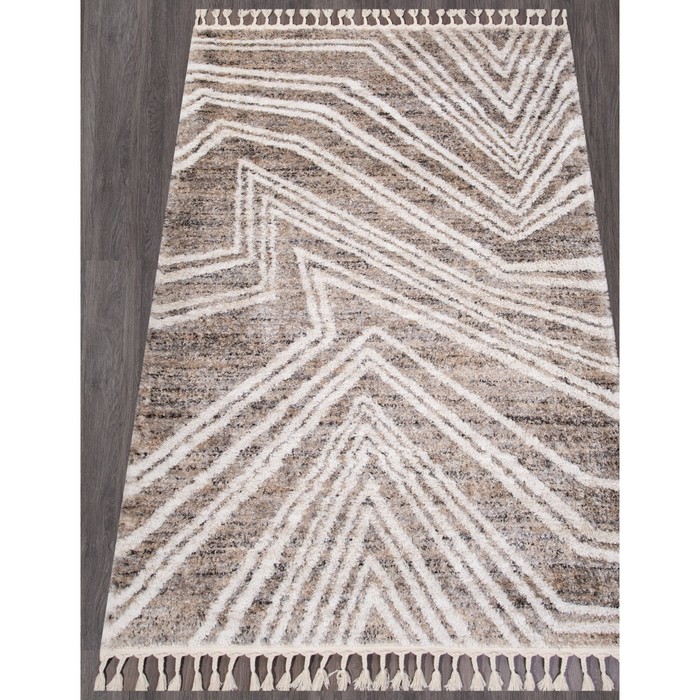 

Ковёр прямоугольный Uvita 37342, размер 160x230 см, цвет 75 beige