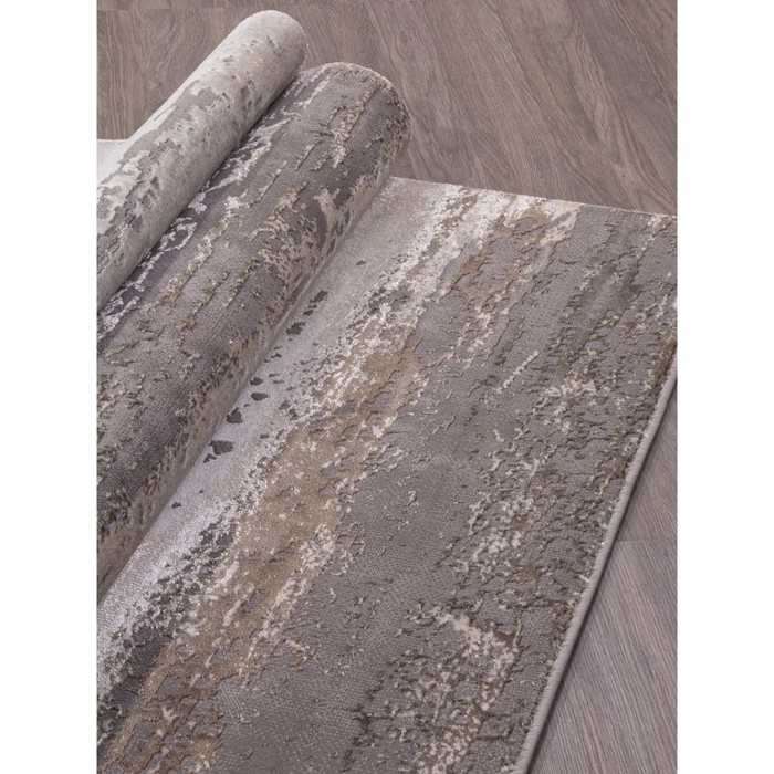 

Ковёр прямоугольный Graff 3312, размер 120x180 см, цвет gray-beige
