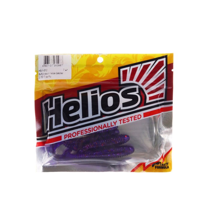 виброхвост helios catcher fio 7 см 7 шт hs 1 012 Виброхвост Helios Catcher Fio, 7 см, 7 шт. (HS-1-012)