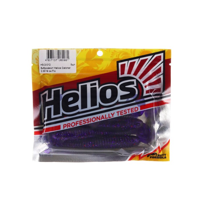 виброхвост helios catcher fio 9 см 5 шт hs 2 012 Виброхвост Helios Catcher Fio, 9 см, 5 шт. (HS-2-012)