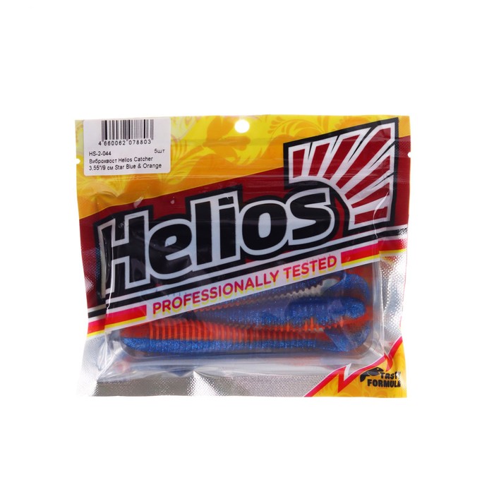 

Виброхвост Helios Catcher Star Blue & Orange, 9 см, 5 шт. (HS-2-044)