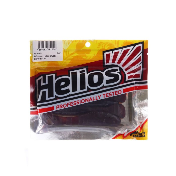 Виброхвост Helios Chubby Cola, 9 см, 5 шт. (HS-4-045) виброхвост helios chubby cola 9 см 5 шт hs 4 045