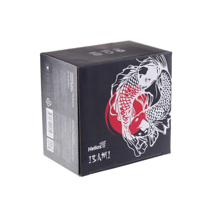 

Катушка подшипниковая Helios ISAMI 3000F, 3+1 подшипник, 5.2:1