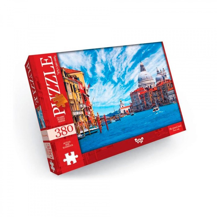 Пазлы картонные «Великий канал. Венеция», 380 элементов пазлы картонные мост золотые ворота сша 380 элементов