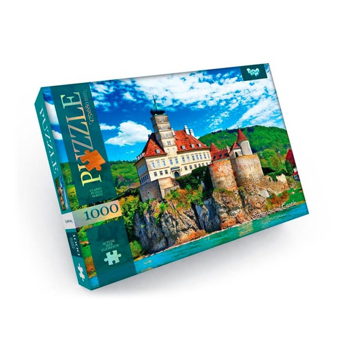 Пазлы картонные «Замок Шонбюель. Австрия», 1000 элементов пазлы картонные париж франция 1000 элементов