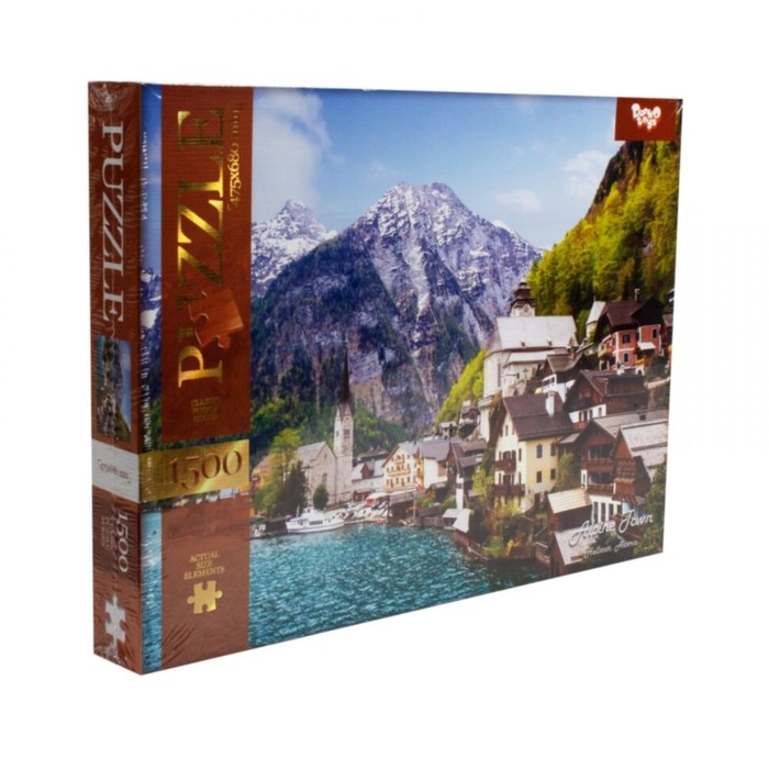 Пазлы картонные «Альпийский город», 1500 элементов пазлы картонные дойинтанон тайланд 1500 элементов