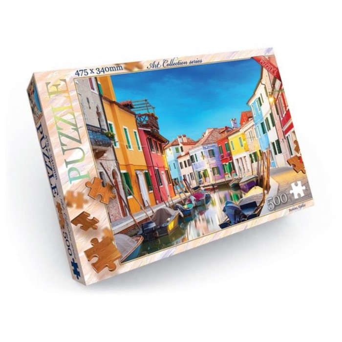 Пазлы картонные «Бурано. Венеция», 500 элементов пазлы картонные бурано венеция 1500 элементов