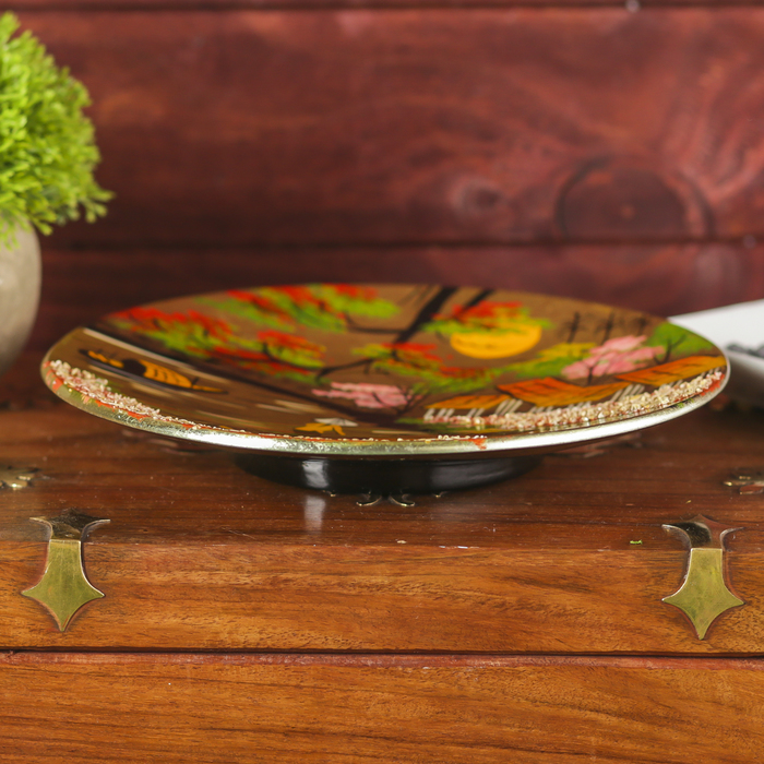 Тарелка декоративная "Природа Азии"