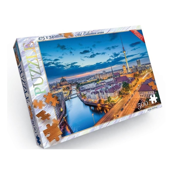 Пазлы картонные «Берлин, Германия», 500 элементов цена и фото