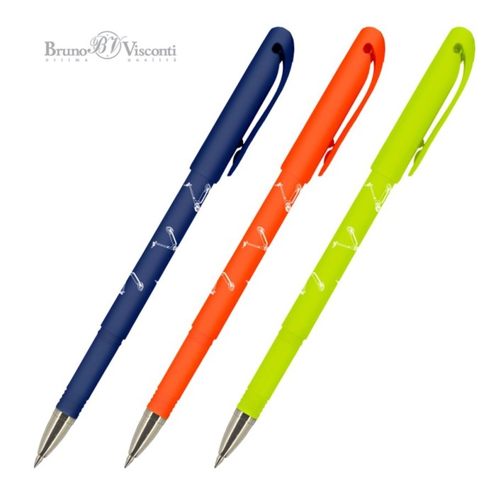 Ручка гелевая со стираемыми чернилами BrunoVisconti DeleteWrite Самокаты, узел 0.5 мм, синие чернила, матовый корпус Soft Touch, МИКС детские самокаты недорого