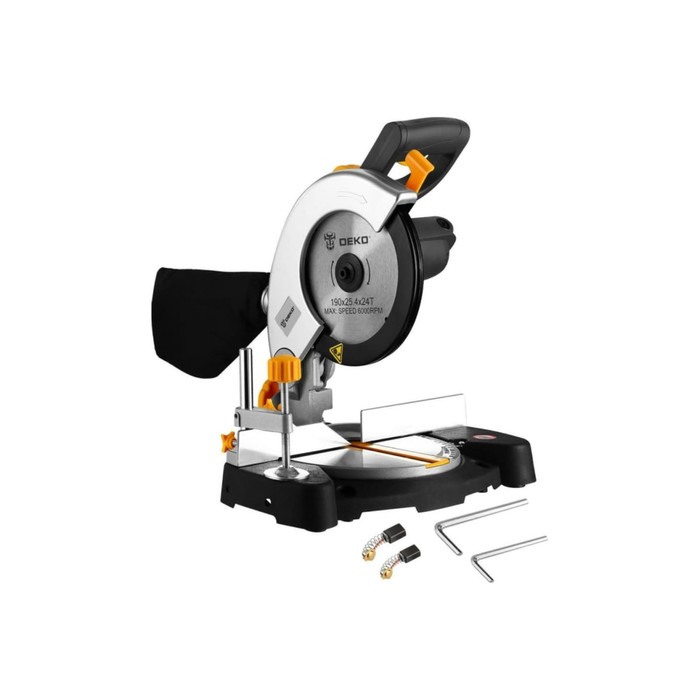 Торцовочная пила DEKO DKMS1200-190 1200 Вт 5000 обмин 190 мм 837000₽