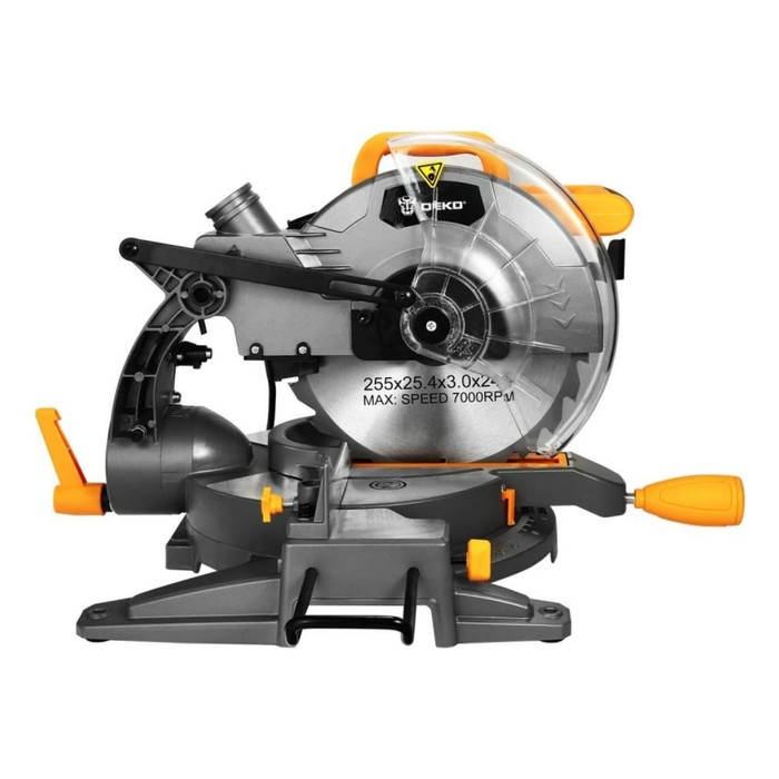 

Торцовочная пила DEKO DKMS2000-255 Laser, 2000 Вт, 255 мм, 5000 об/мин
