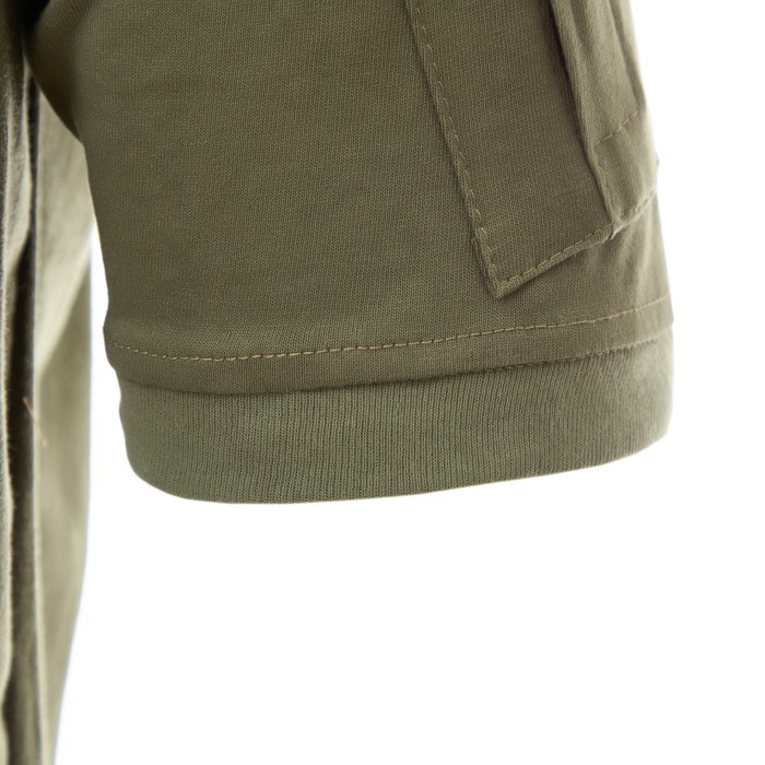 Рубашка тактическая, боевая "Воин" с коротким рукавом, олива 48-50/182-188