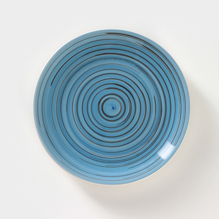 Тарелка керамическая Elrington «Аэрограф. Морской вечер», d=19 см