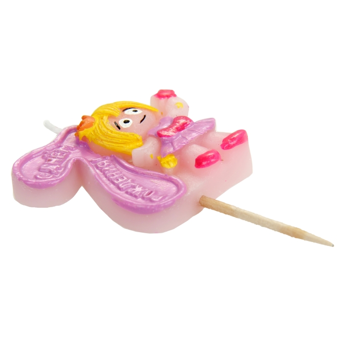 Свеча в торт "Фея" цифра 7