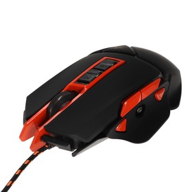 

Мышь CANYON GM-6, игровая, проводная, оптическая, 6400 dpi, USB, 1.7 м, подсветка, черная