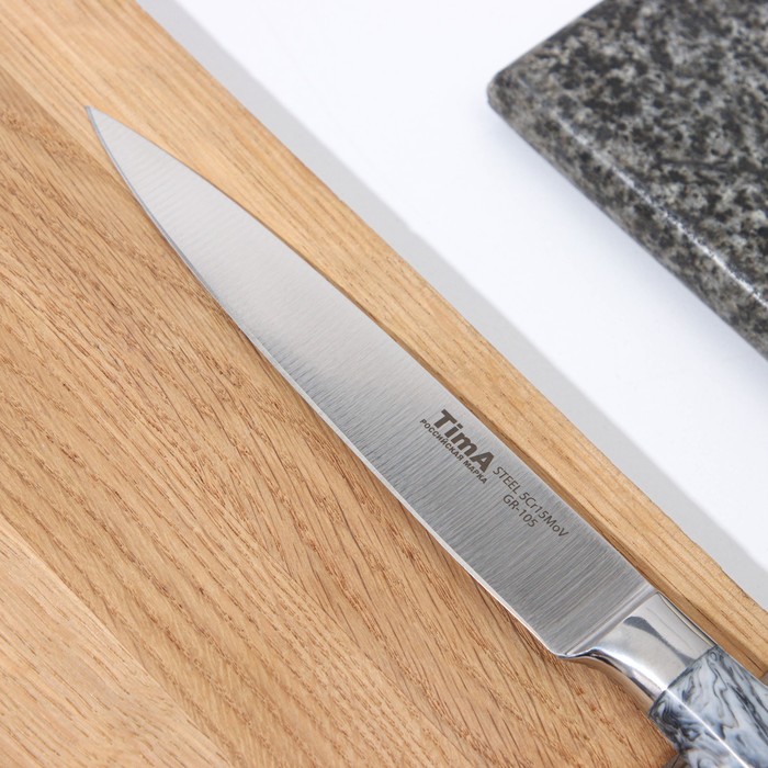 фото Нож кухонный granit, универсальный, лезвие 12 см tima