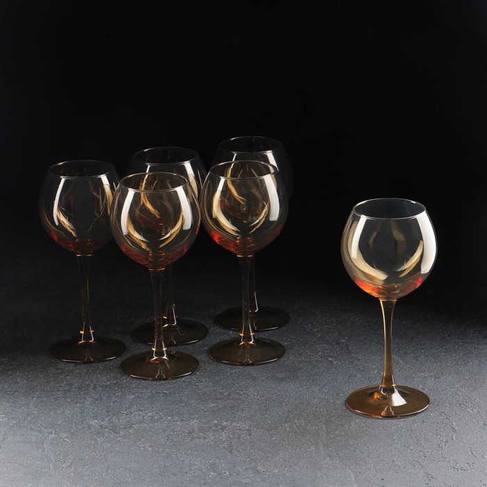 Набор бокалов для вина «Дюшес», стеклянный, 350 мл, 6 шт набор бокалов для вина роза стеклянный 350 мл 6 шт