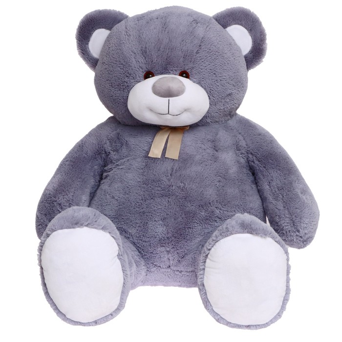 Мягкая игрушка «Медведь», 160 см, цвет пепельный мягкая игрушка медведь 160 см цвет бежевый