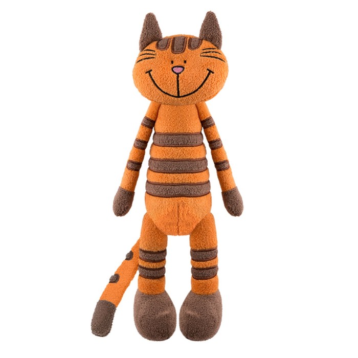 Мягкая игрушка «Кот рыжий Полосатик», 33 см цена и фото