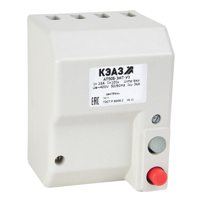 Выключатель автоматический КЭАЗ 107282 40А выключатель автоматический кэаз 109332 50а