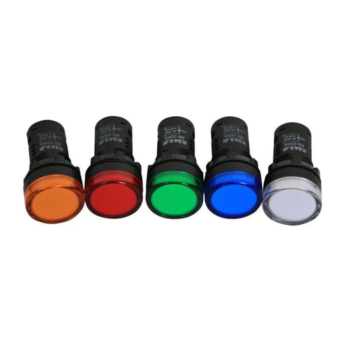 

Лампа КЭАЗ 238566 AD22DS(LED) 230В, матрица, цвет красный