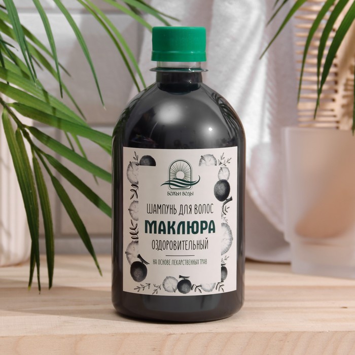 

Шампунь для волос Маклюра оздоровительный на основе лекарственных трав, 500 мл