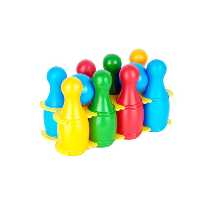 Игровой набор «Кегли», малые набор игровой кегли 9шт пластик
