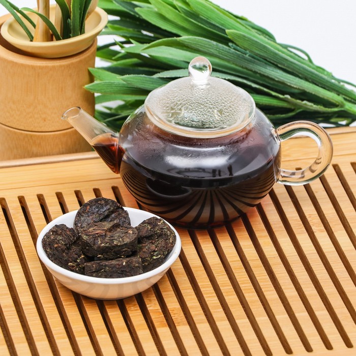 Китайский выдержанный чай "Шу Пуэр", 50 г, 2021 г