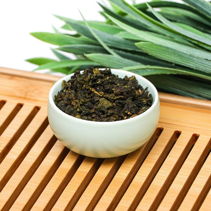 Китайский зеленый чай "Улун виноградный", 50 г