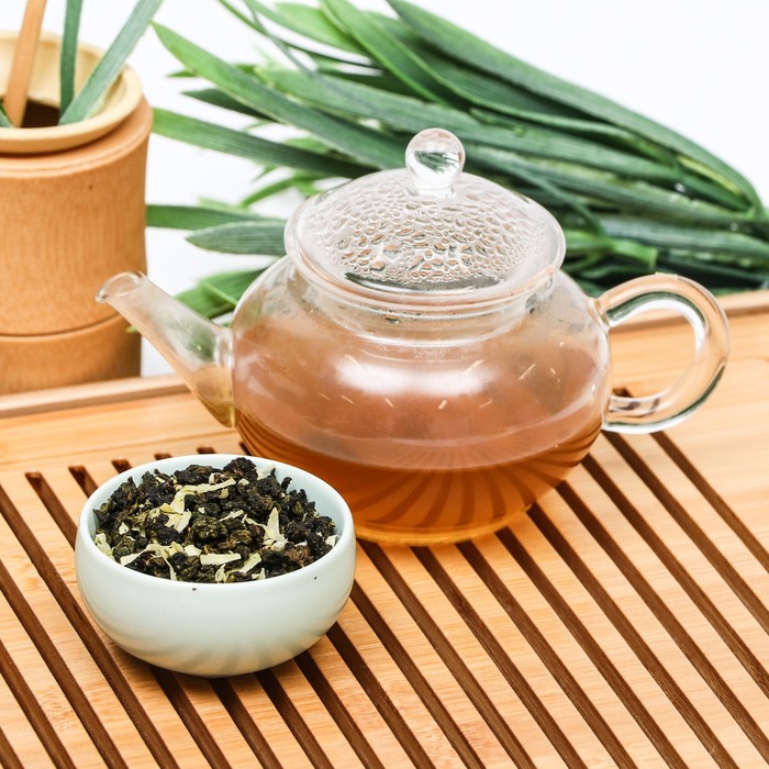 Китайский зеленый чай "Улун кокосовый", 50 г
