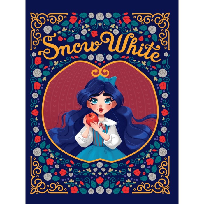 Книга на английском языке Snow White книга с расписанием на английском языке отличный дизайн закладок еженедельная сборка прочная книга с расписанием на английском языке для