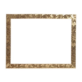 Рама для картин (зеркал) 30 х 40 х 2,7 см, пластиковая, Calligrata 6516, золото