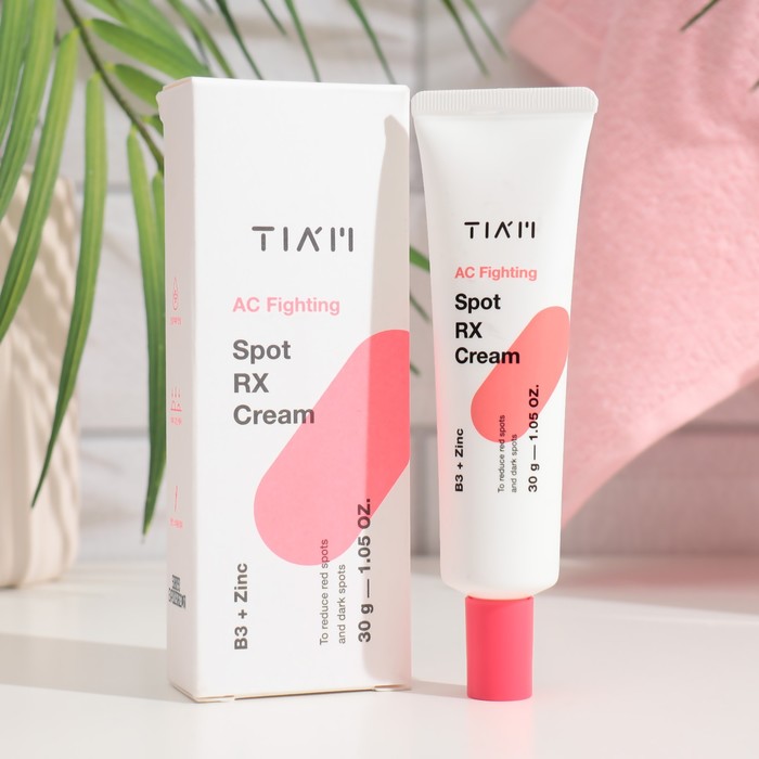 Крем для лица TIAM точечного действия против воспалений, 30 мл