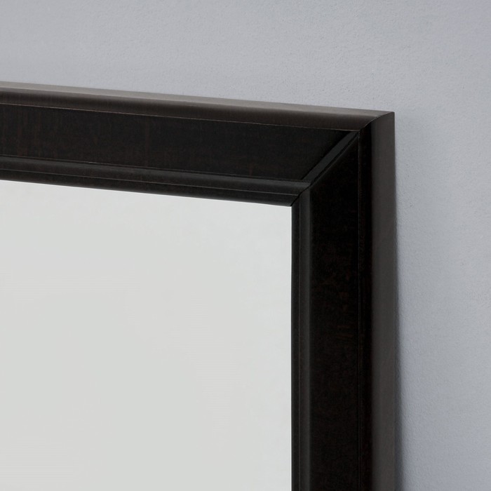 Зеркало настенное "Асти Люкс"  600х1195 мм, цвет венге