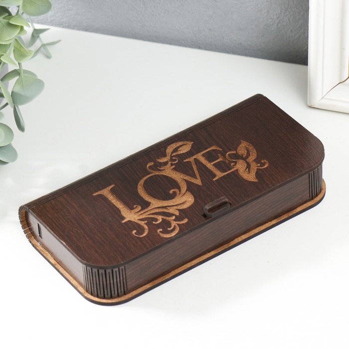 

Шкатулка "Love" 17х8,5х3 см