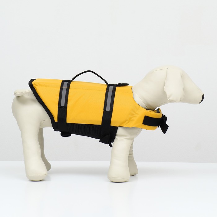 фото Спасательный жилет для собак 7-9 кг, размер s (дс 26, ог 41-53, ош 36-47 см)