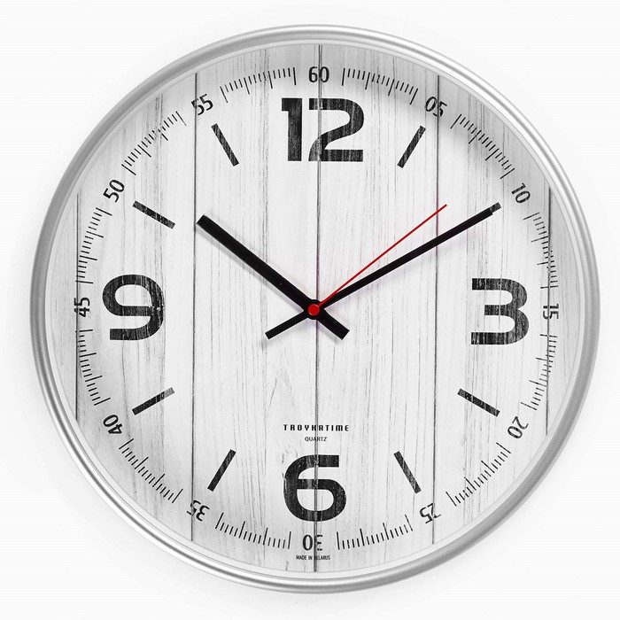 Часы настенные, серия: Классика, плавный ход, d-30.5 см часы настенные серия классика плавный ход 35 см обод коричневый