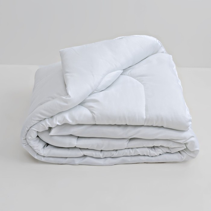 Одеяло одноигол 172х205см, файбер 500г/м, микрофибра белая 80г/м, 100% полиэстер