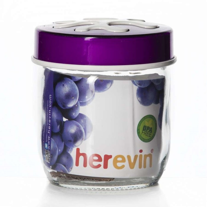 

Банка для сыпучих продуктов Solmazer Herevin, 425 мл, цвет МИКС