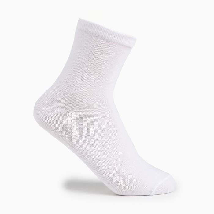 Носки детские Medium, цвет белый, размер 20-22