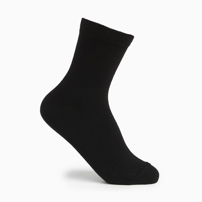 Носки женские Medium, цвет чёрный, размер 23